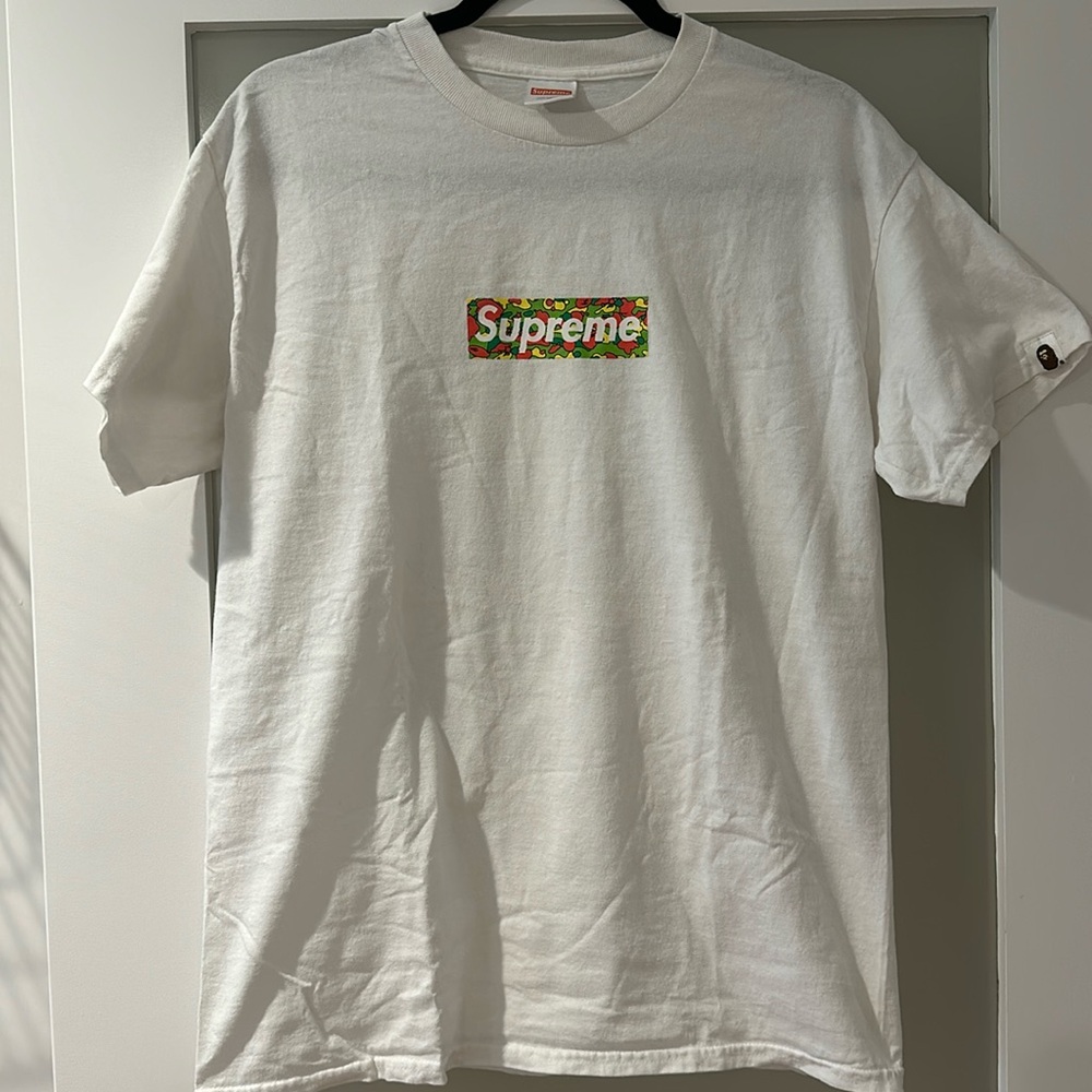 Supreme x Bape Box Logo T-Shirt - Picture 2 of 7